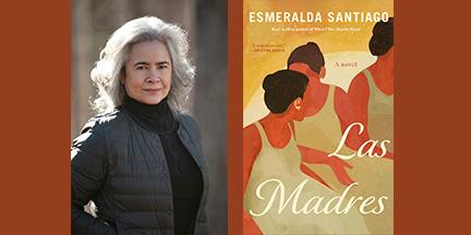 Esmeralda Santiago with book