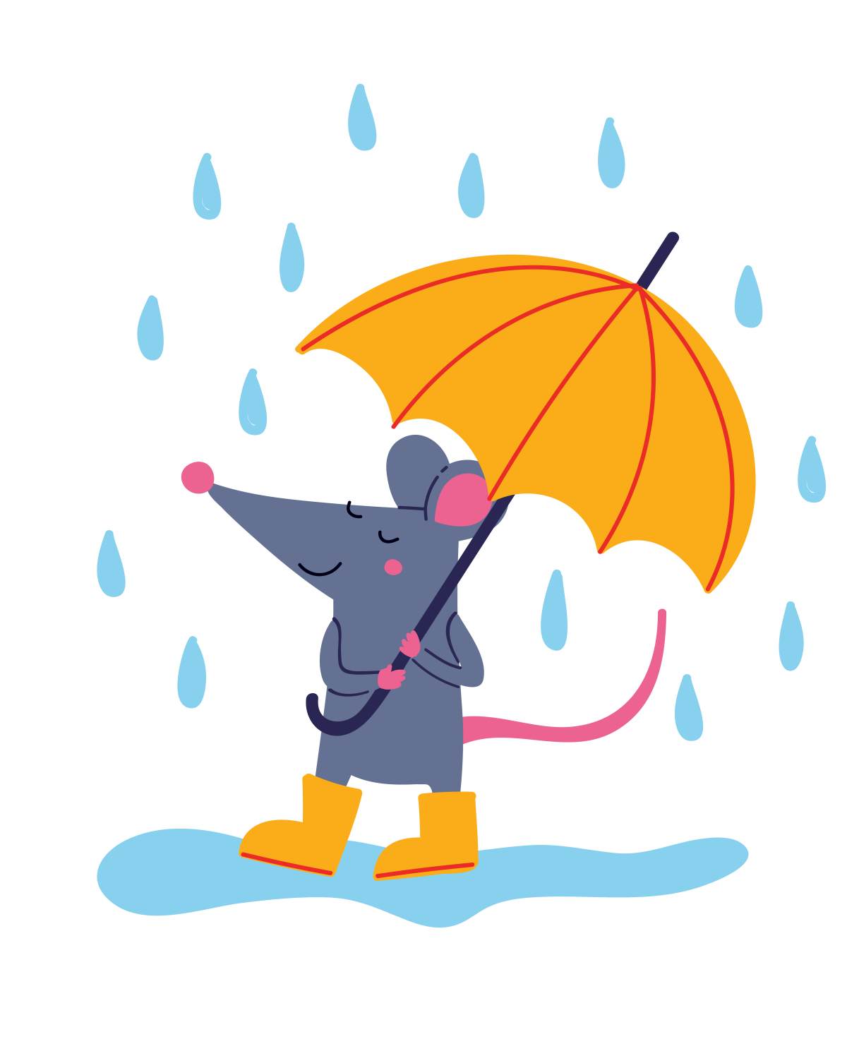 April Showers Mouse